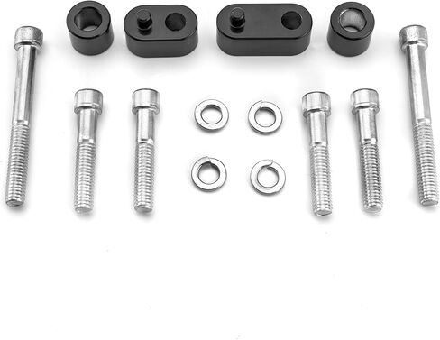 Mofun 3/4" Street Glide Driver FloorBoard Outward Extension Spacer Kit Compatible with Harley Touring Road King Electra Road Glide 2009-2025, FL Trikes 2009-2013 in Saudi Arabia