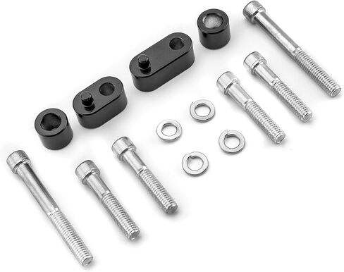 Mofun 3/4" Street Glide Driver FloorBoard Outward Extension Spacer Kit Compatible with Harley Touring Road King Electra Road Glide 2009-2025, FL Trikes 2009-2013 in Saudi Arabia