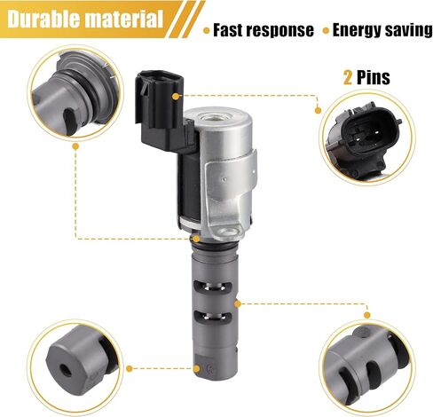 X AUTOHAUX 15330-21011 15330-21010 عمود الحدبات التحكم في زيت المحرك متغير صمام توقيت VVT الملف اللولبي لتويوتا يارس 2008-2013 in Saudi Arabia