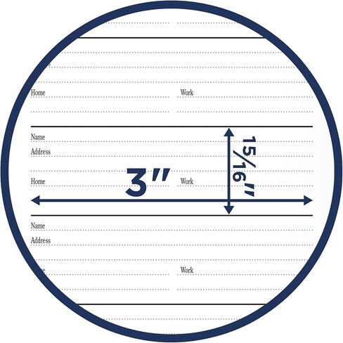 AT-A-GLANCE Telephone & Address Book, 600+ Entries, 4" x 6", Designer, Black (8040205) in Kuwait