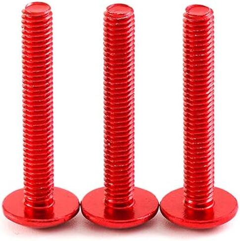 Fairing Complete Bolts Kit Screws Bolts Fit for Kawasaki ZX-10R ZX10R 2021 2022 2023 Aluminum Motorcycle Fasteners Hardware Clips (Red) in Saudi Arabia