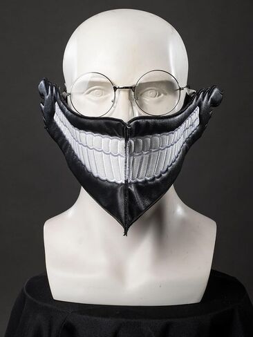 Cosfun Mens Anime Okarun Cosplay Costume with Mask Full Outfits for Halloween in Saudi Arabia
