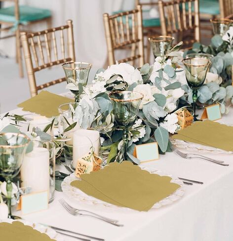 50 Pieces 3-ply Light Pink Napkins Disposable Folded 5 x 5 Inches Scalloped Cocktail Napkins Paper Napkins for Dinner Wedding Birthday Party Pink Dessert Napkins in Kuwait