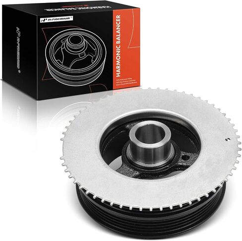 A-Premium Engine Harmonic Balancer Crankshaft Pulley Compatible with Ford Focus 2012 2013 2014 2015 2016, 2.0L in Saudi Arabia