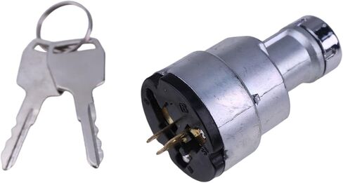 ZTUOAUMA 3-Terminal Ignition Switch 57510-23000-71 57510-2300071 800122235 with 2 Keys for Toyota Hyster Clark Forklift in Saudi Arabia