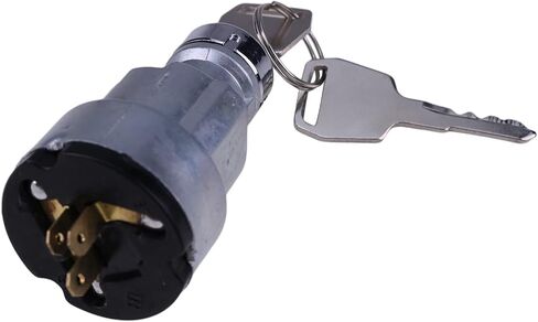 ZTUOAUMA 3-Terminal Ignition Switch 57510-23000-71 57510-2300071 800122235 with 2 Keys for Toyota Hyster Clark Forklift in Saudi Arabia