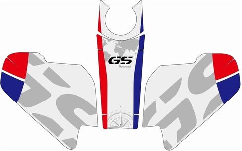 Gas Tank Protector Anti-Scratch Motorcycle Tank Pad Sticker Protector Decals For B&MW R1200GS R1250GS Adventure 2013-2023 GSA R1200 R1250 GS LC ADV in Kuwait