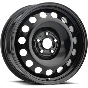 VISION 16" Inch 5x100 Wheel Rim SW60 Snow 16X6.5 +38 Black in Kuwait