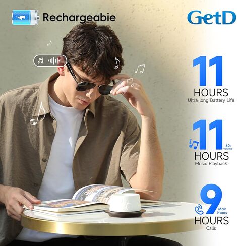 نظارات بلوتوث ذكية للمساعدة الصوتية في السيارات، والمكالمات والرسائل النصية بدون استخدام اليدين in Kuwait