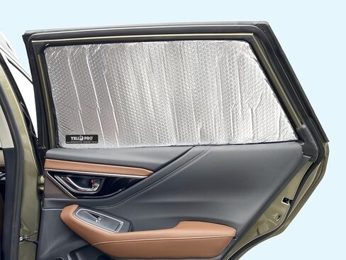 Side Window Rear Seat 2nd Row Sunshade Custom Fit for 2011 2012 2013 2014 2015 2016 2017 Honda Odyssey Minivan, LX, SE, EX, EX-L, Touring (Set of 2) -Made in USA in Saudi Arabia