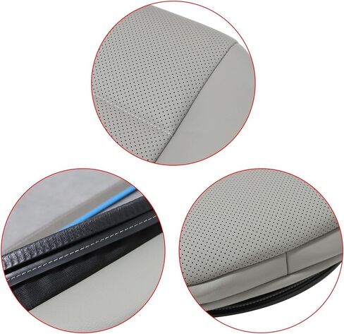 GXARTS Driver Side Bottom Replacement Leather Seat Cover Microfiber Leather Tan Compatible with Mercedes Benz GLK250 GLK280 GLK300 GLK350 2008 2009 2010 2011 2012 2013 2014 2015 in Kuwait