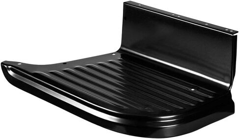 United Pacific 170552 Bedside Step, Passenger Side, Steel, Ribbed Style, Black Painted, for 1955-1959 Chevy & GMC Shortbed Truck in Saudi Arabia