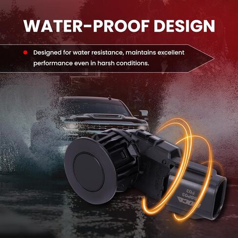 MOCA 4X PPS65 مستشعر مساعدة وقوف السيارات الاحتياطي العكسي استبدال 2014-2018 لسيارة Toyota RAV4 2.5L-Rear، 2015-2023 Tacoma 2.7L 3.5L-Rear، 2014-2021 تندرا 4.6L 5.7L in Saudi Arabia