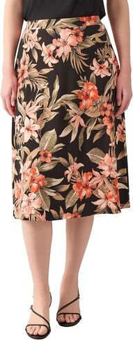 Kasper Women's Floral Printed Matte Jersey Midi Skirt in Saudi Arabia