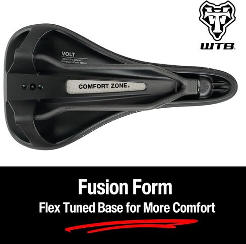 Wtb Volt Fusion Form Titanium Saddle Black, Medium in Saudi Arabia