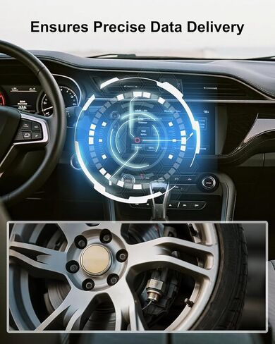 مستشعر سرعة العجلات ABS مناسب لسيارة شيفروليه كامارو 2010-2015، 3.6L 6.2L 7.0L مستشعرات ABS الخلفية اليسرى واليمنى تحل محل 2ABS2534 ALS1955، 4 قطعة in Saudi Arabia