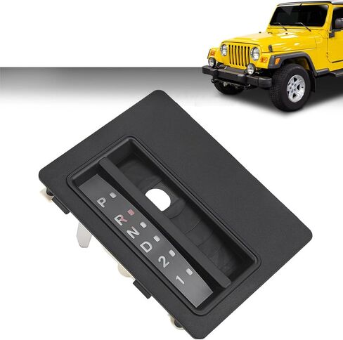 55315059AC مؤشر ناقل الحركة الأوتوماتيكي على الأرض، حافة داش تريم، استبدال وحدة التحكم التلقائي لسيارة جيب رانجلر TJ 1997-2006 يستبدل 06130553 in Saudi Arabia