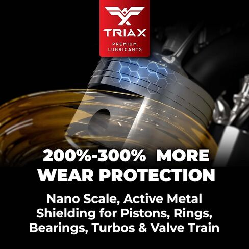 TRIAX Synergy SVL 5W-50, Racing Grade, Full Synthetic Engine Oil, Street and Track Formulation (1 Quart) in Saudi Arabia