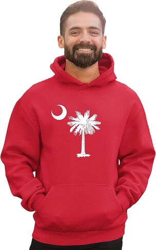 Go All Out South Carolina Flag Palmetto Moon Logo Carolinian Mens Women Youth Sweatshirt Hoodie in Saudi Arabia