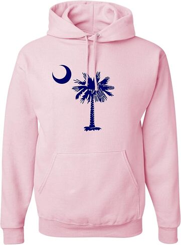 Go All Out South Carolina Flag Palmetto Moon Logo Carolinian Mens Women Youth Sweatshirt Hoodie in Saudi Arabia