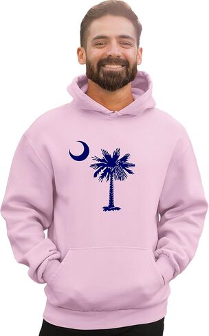 Go All Out South Carolina Flag Palmetto Moon Logo Carolinian Mens Women Youth Sweatshirt Hoodie in Saudi Arabia