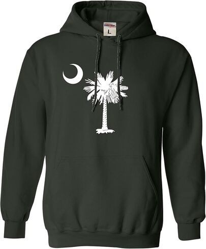 Go All Out South Carolina Flag Palmetto Moon Logo Carolinian Mens Women Youth Sweatshirt Hoodie in Saudi Arabia