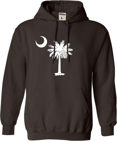 Go All Out South Carolina Flag Palmetto Moon Logo Carolinian Mens Women Youth Sweatshirt Hoodie in Saudi Arabia