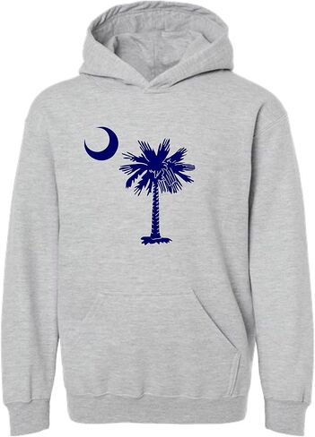 Go All Out South Carolina Flag Palmetto Moon Logo Carolinian Mens Women Youth Sweatshirt Hoodie in Saudi Arabia
