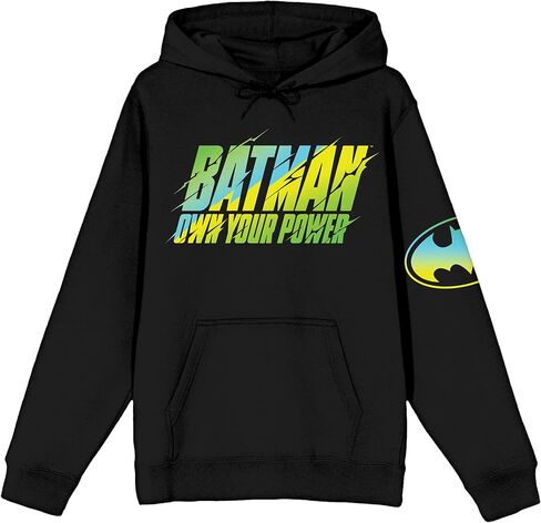 Bioworld Batman Own Your Power Long Sleeve Women's Black Hooded Sweatshirt in Saudi Arabia