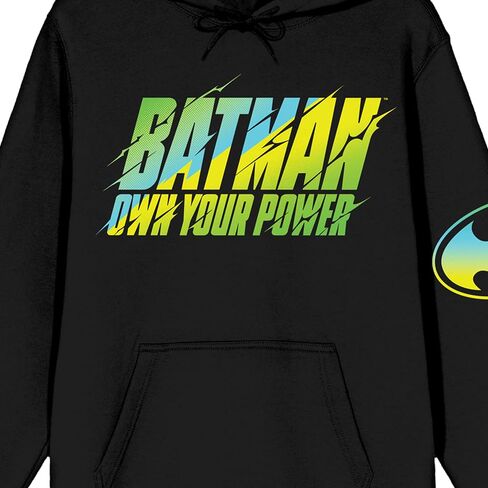 Bioworld Batman Own Your Power Long Sleeve Women's Black Hooded Sweatshirt in Saudi Arabia