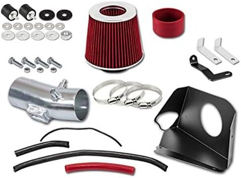 R&L Racing 3" BLUE Heat Shield Cold Air Intake Kit + Filter For 07-12 Nissan Altima 3.5L V6 in Kuwait