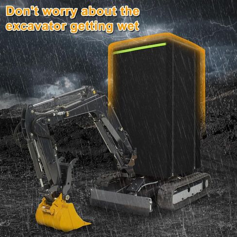 Mini Excavator Cab Cover Compatible with Kubota KX018-4, CAT Next Gen 301.8, CAT Next Gen 302, JCB 19C+19CE, 600D Oxford Waterproof Cover Sun Frost Protection in Saudi Arabia
