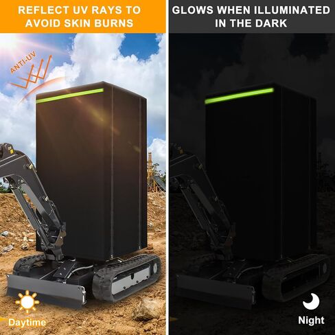 Mini Excavator Cab Cover Compatible with Kubota KX018-4, CAT Next Gen 301.8, CAT Next Gen 302, JCB 19C+19CE, 600D Oxford Waterproof Cover Sun Frost Protection in Saudi Arabia