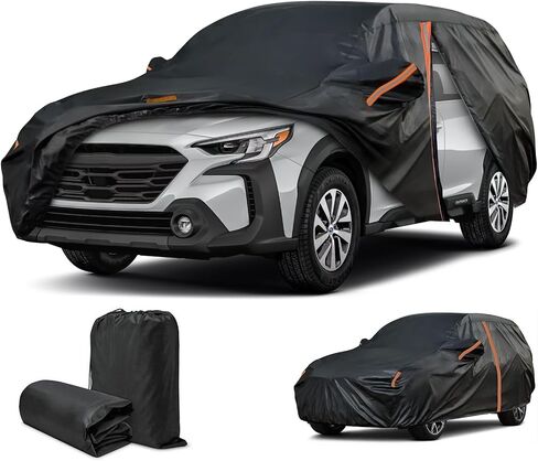 Cover for Subaru Outback, Cover for Outback, Custom Fit Outback Cover 2000-2025, Waterproof All Weather Protection, SUV Cover UV Sun Dust Snow Hail Resistant with Door Zipper&Reflective Strips in Saudi Arabia