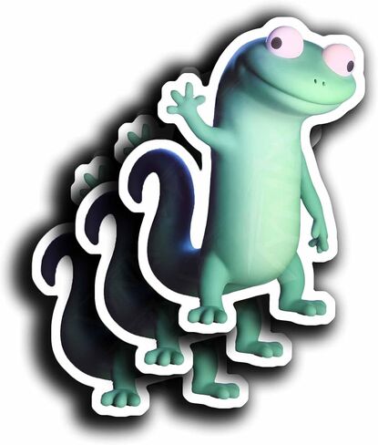 Lizard Lizard Lizard Meme Sticker/Vinyl Decal – Funny Gecko Style Sticker in Saudi Arabia