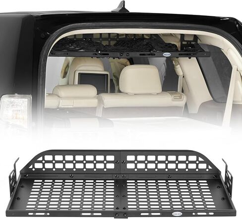 Hooke Road GX460 Rear Trunk Cargo Rack MOLLE Panel for 2010-2023 Lexus GX460, Lightweight Steel Cargo Basket Tray Overland Trip Camping Accessories in Saudi Arabia