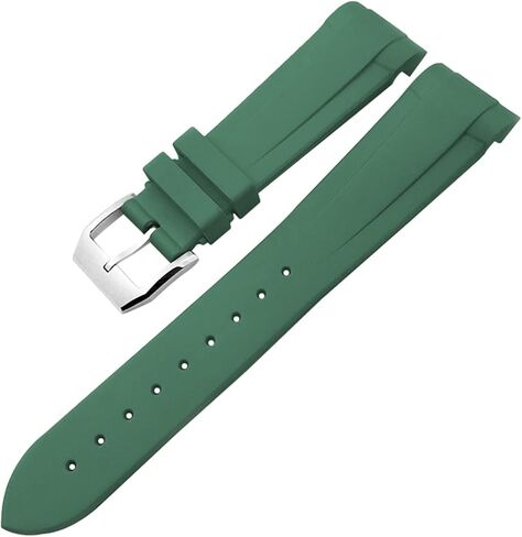 حزام ساعة مطاطي 22 مم من السيليكون لسوار Tudor Heritage Black Bay Pelagos المقاوم للماء (اللون: أسود قابل للطي، الحجم: 22 مم) in Kuwait