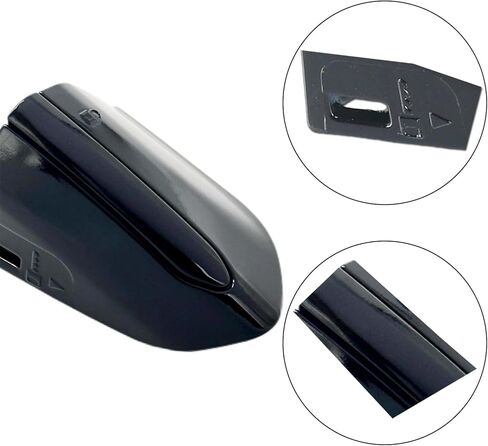 Front Left Exterior Door Handle Lock Cover Cap for 13-20 Ford Fusion Left Driver Door Handle Key Bezel Cover Replace DS7Z-54218A15 Gray in Kuwait