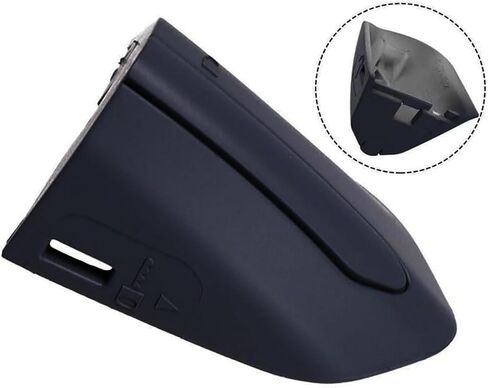 Front Left Exterior Door Handle Lock Cover Cap for 13-20 Ford Fusion Left Driver Door Handle Key Bezel Cover Replace DS7Z-54218A15 Gray in Kuwait