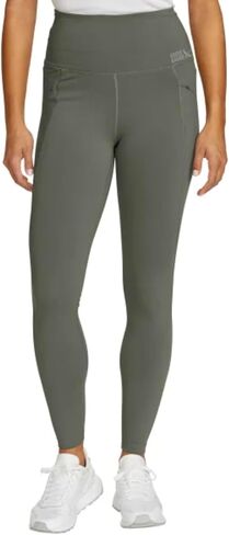 Eddie Bauer Women's Comfort Stretch Moisture Wicking Trail Legging Tight with Pockets in Saudi Arabia
