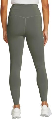 Eddie Bauer Women's Comfort Stretch Moisture Wicking Trail Legging Tight with Pockets in Saudi Arabia