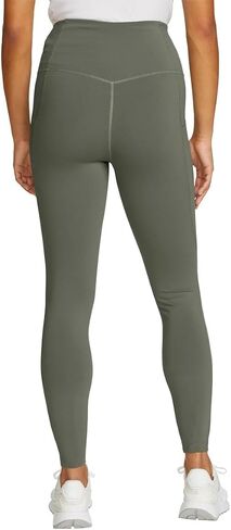 Eddie Bauer Women's Comfort Stretch Moisture Wicking Trail Legging Tight with Pockets in Saudi Arabia