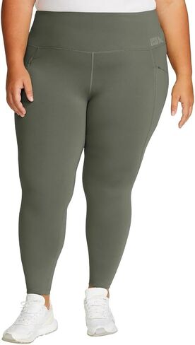Eddie Bauer Women's Comfort Stretch Moisture Wicking Trail Legging Tight with Pockets in Saudi Arabia