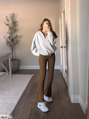 High-Waisted Yoga Pants for Women with Butt Lifting Compression Workout Leggings for Running Gym Fitness in Saudi Arabia