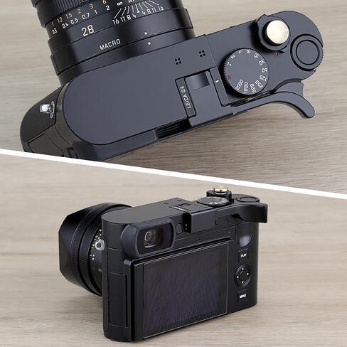 Haoge Metal Thumb Up Grip for Leica Q3 Camera Support Handgrip Accessories THB-Q3W Hot Shoe Thumb Up Rest in Saudi Arabia