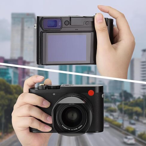 Haoge Metal Thumb Up Grip for Leica Q3 Camera Support Handgrip Accessories THB-Q3W Hot Shoe Thumb Up Rest in Saudi Arabia