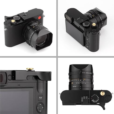 Haoge Metal Thumb Up Grip for Leica Q3 Camera Support Handgrip Accessories THB-Q3W Hot Shoe Thumb Up Rest in Saudi Arabia