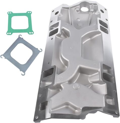 Carbureted Dual Plane Intake Manifold Replacement for Chevy Small Block Vortec Engine V8 5.0L/305 V8 5.7L/350 1996-2002 2007 in Saudi Arabia