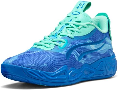PUMA Mens X Lamelo Ball Mb.04 Lo Team Basketball Sneakers Shoes - Blue - Size 8 M in Saudi Arabia