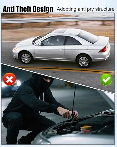 Engine Hood Lock Fit for Honda Civic 2004 2005 Replace 74120S5A509 HO1234115 in Saudi Arabia